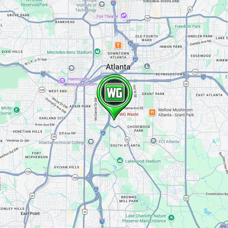 WG Waste map